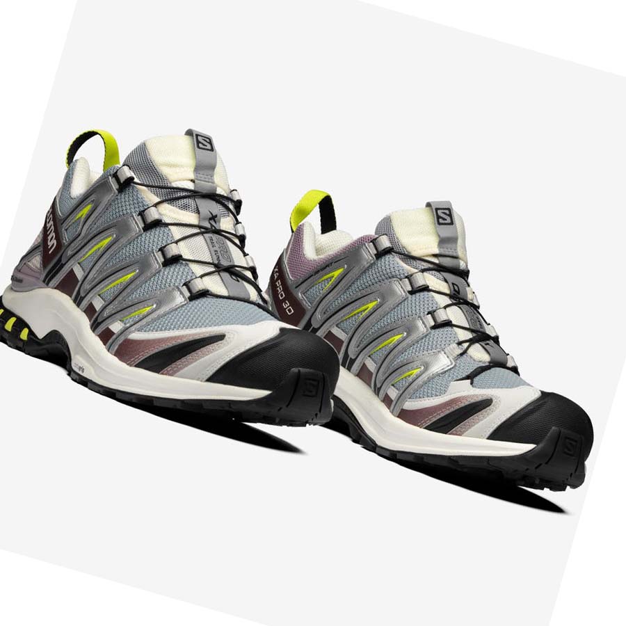 Salomon XA PRO 3D Tornacipő Férfi Szürke Lila | HU 2186YXF